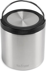 TKCanister 907 ml Boîtes de conservation des aliments Naty Shop Acier inoxydable brossé 1 Ea