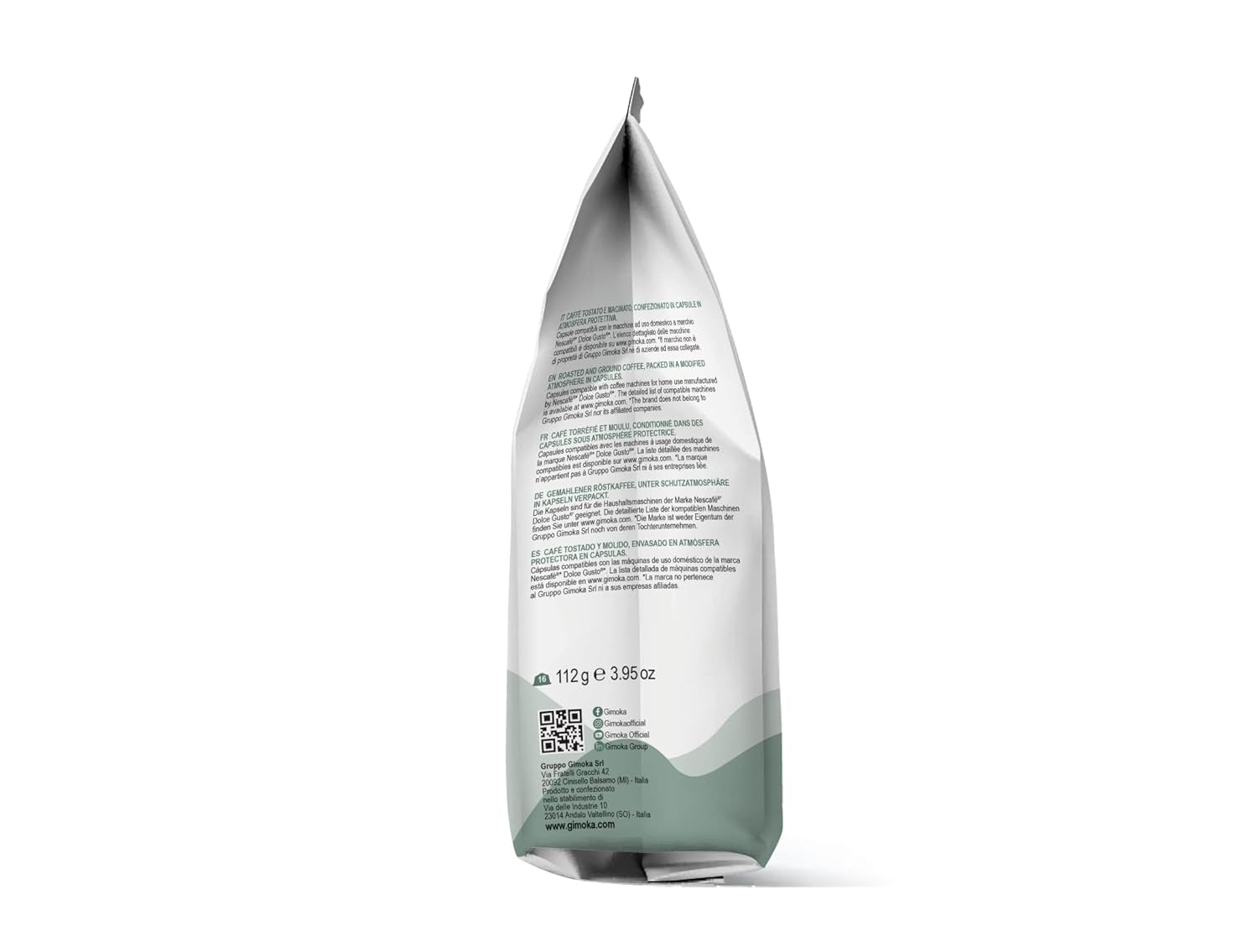 Gimoka - Compatible Pour Nescafè - Dolce Gusto - 64 Kapsel - Goût Crémeux - Intensité 10 - Made In Italy - 4 Packungen Zu 16 Kapseln