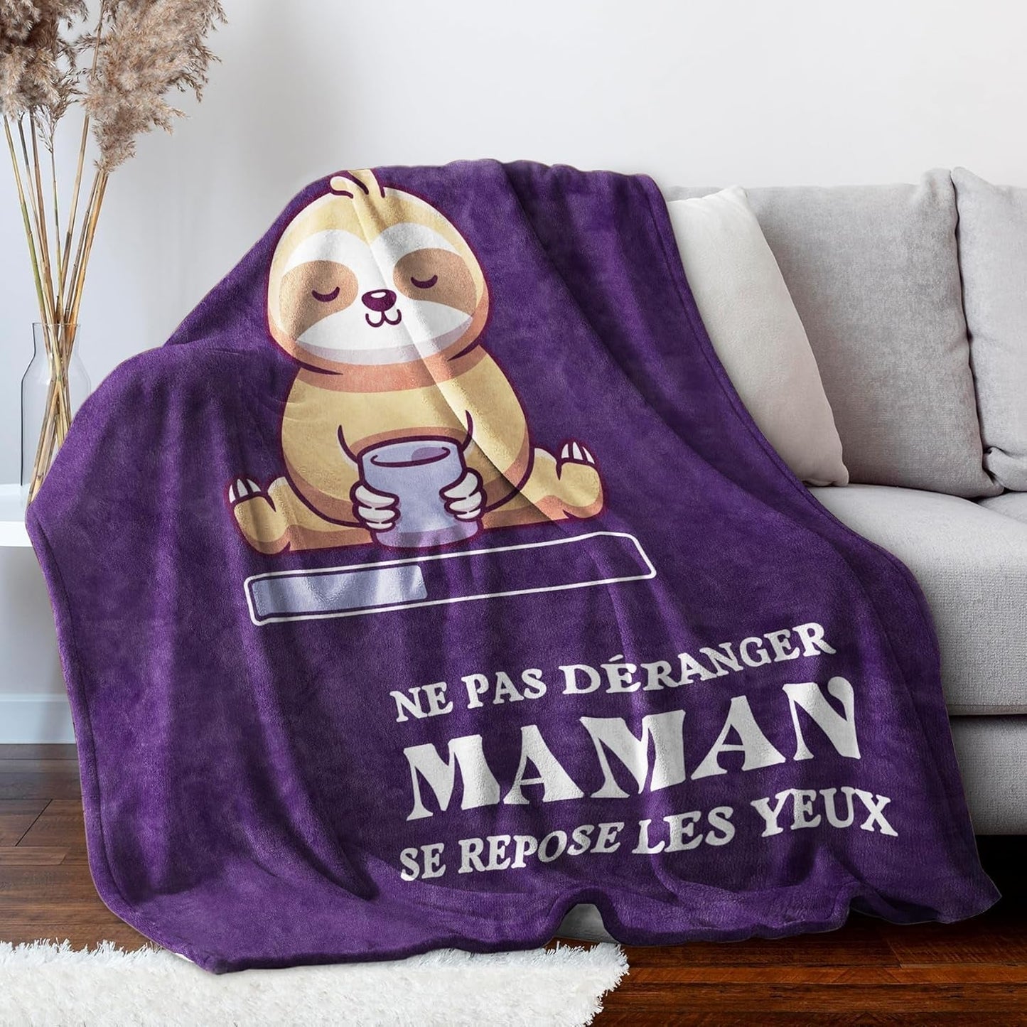 Cadeau d’anniversaire Niyewsor, Pour maman, Couverture polaire, Cadeau pour maman, Fête des Mères et idée cadeau de Noël pour maman Niyewsor Lits et couvertures