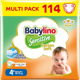 Couches bébé Sensitive taille 4, Maxi (8-13 kg), 20 pièces