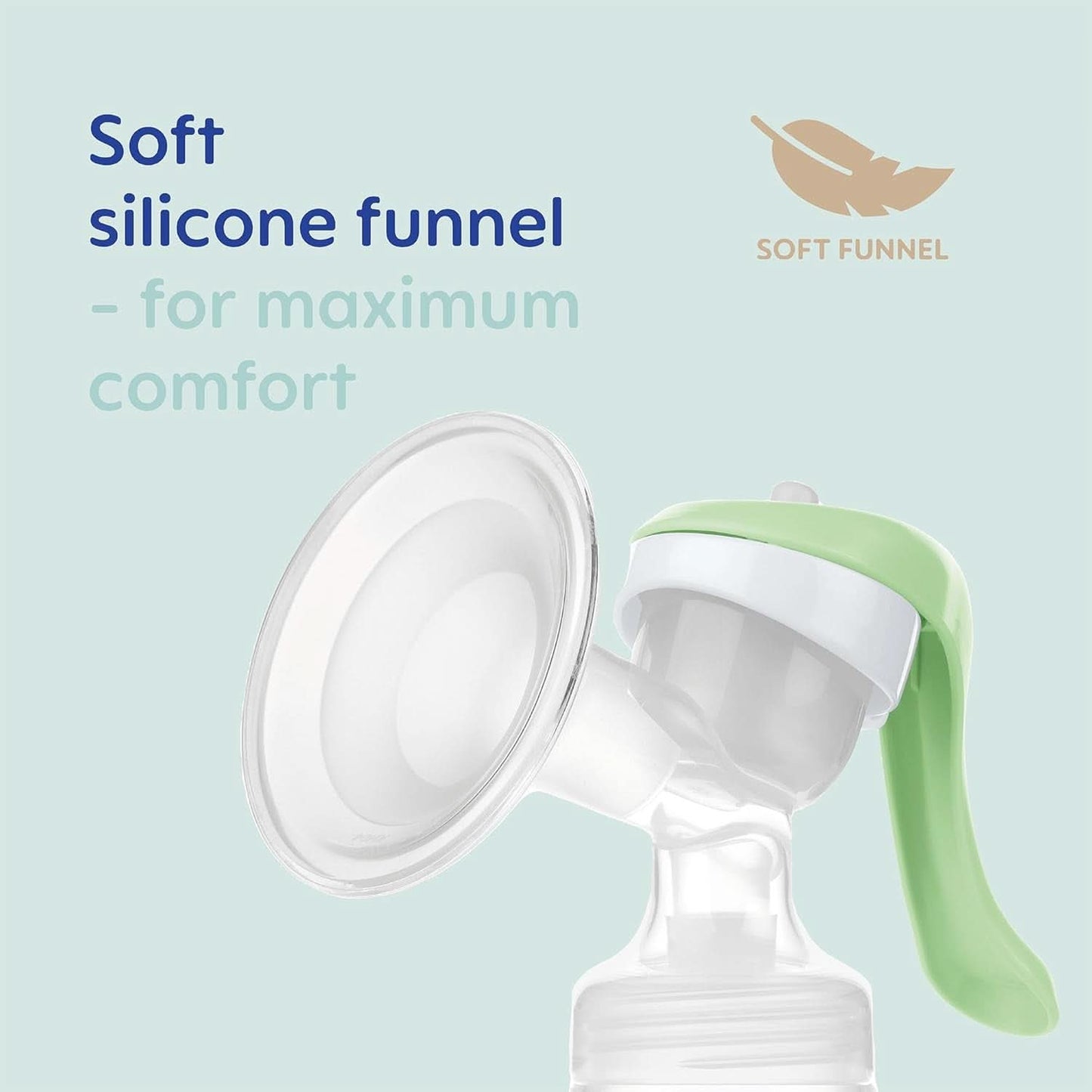 Tire-lait manuel MAM - tire-lait confortable et compact pour le lait maternel comprenant 1 biberon anti-colique Accessoires MAM Easy Start Alimentation et Allaitement Bebe Naty Shop