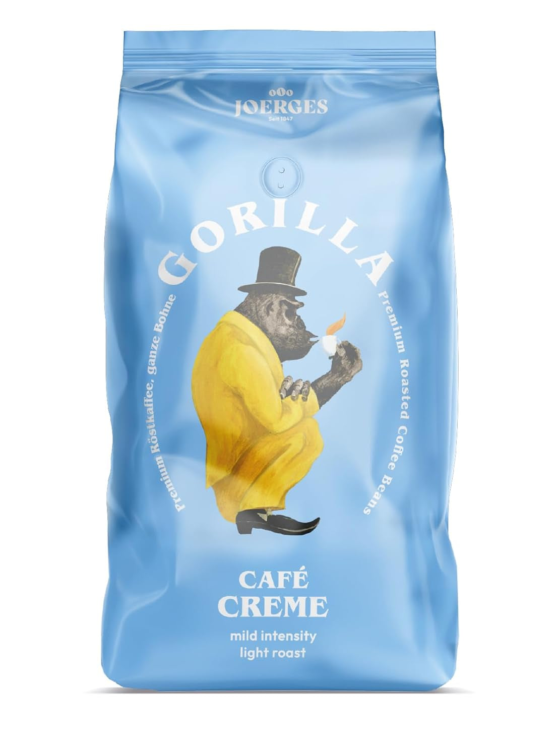 Crème Gorilla Café, 1 kg (paquet de 2)