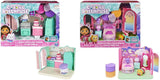 Gabby Dollhouse et Gabby Dollhouse Deluxe Room Sweet Dreams Oreiller de chambre à coucher en forme de chat moelleux et 3 accessoires 3 meubles et 2 boîtes surprises Convient aux enfants de 3 ans et plus