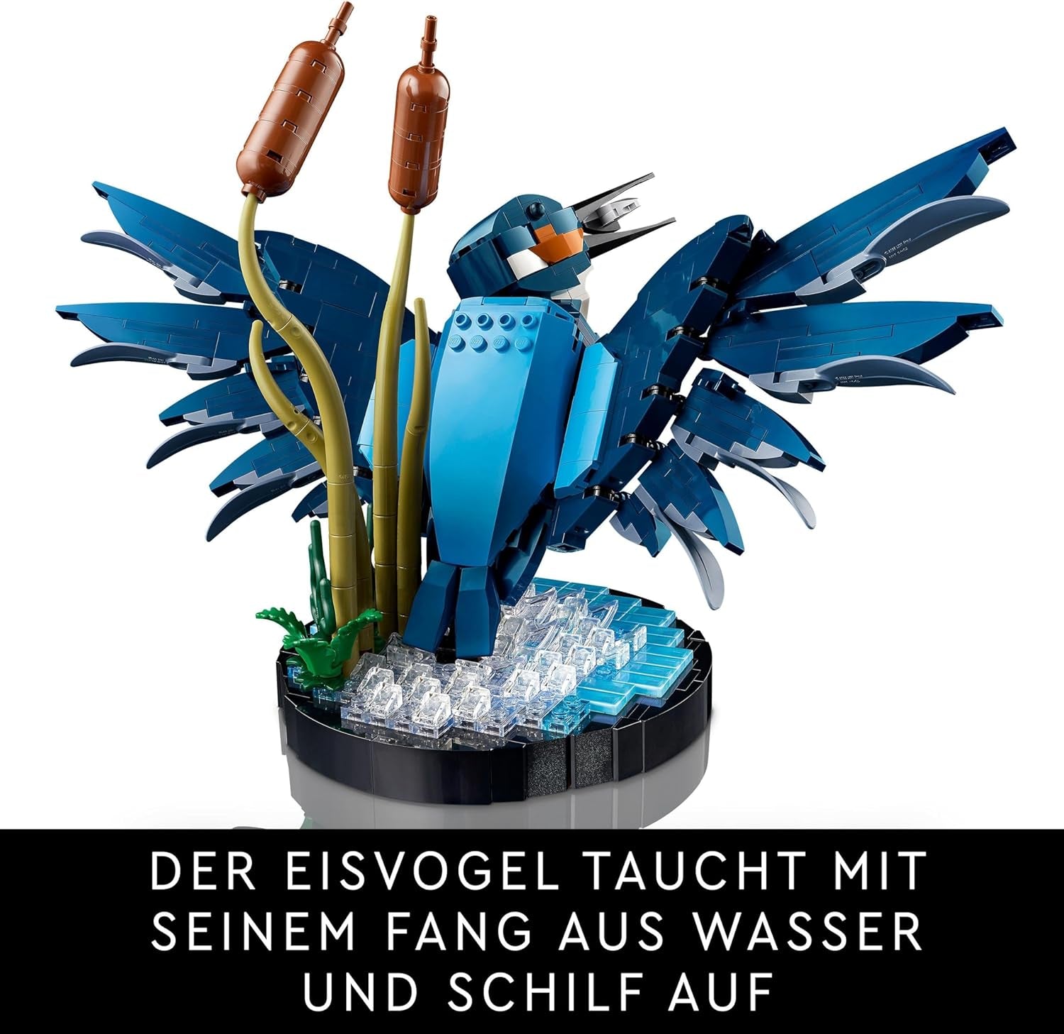 Ensemble de construction LEGO Icons Kingfisher pour adultes, figurine d'oiseau pour salon ou bureau, décoration de maison et de bureau, cadeau pour les amateurs d'oiseaux et les ornithologues, femmes et hommes 10331 Ensembles de construction Besuche den LEGO-Store
