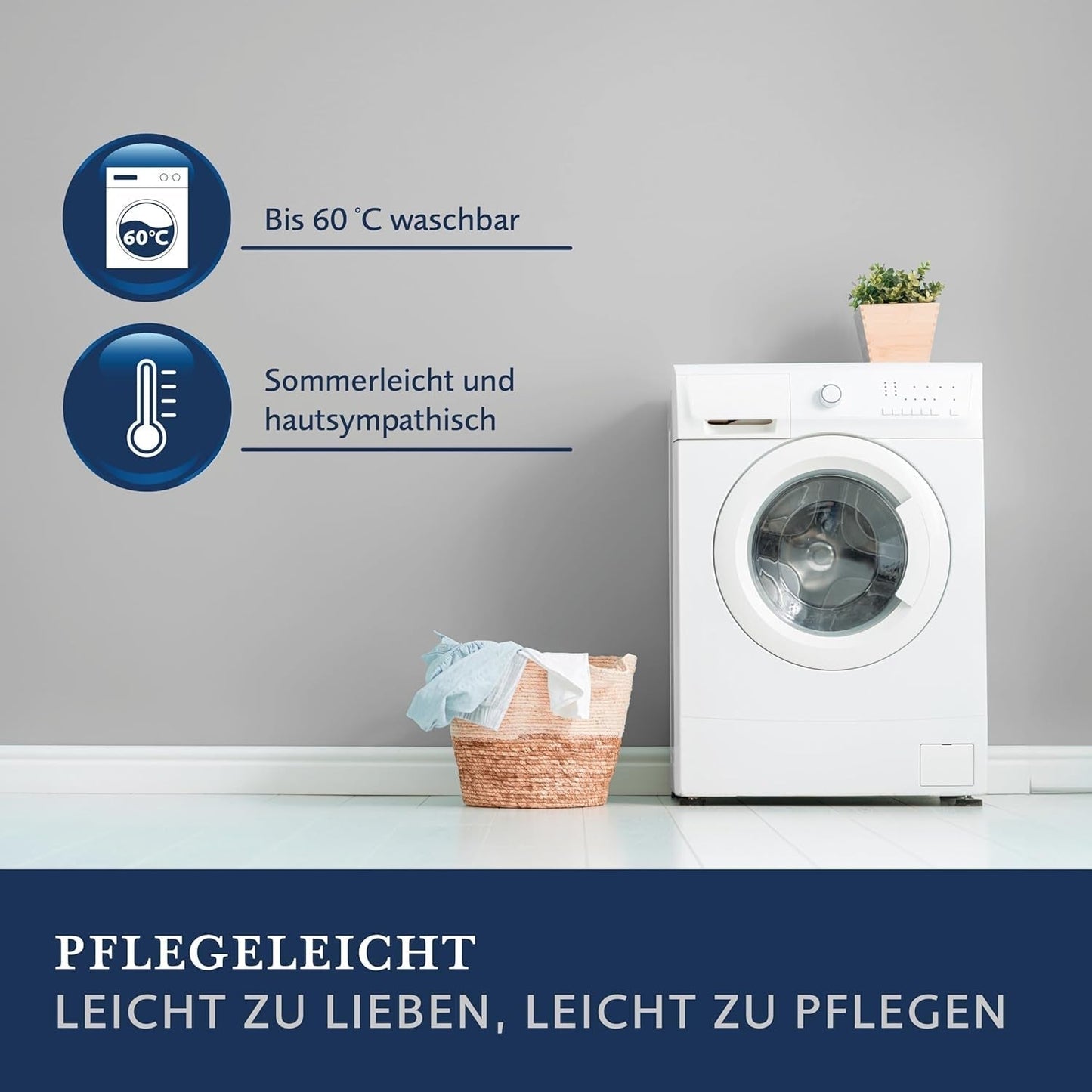 Billerbeck Vanessa Superlight couette - couette d'été - 155 X 220 Cm - couette en coton, couette rafraîchissante, couette d'été légère - 100% coton, blanc Couettes et couettes Naty Shop
