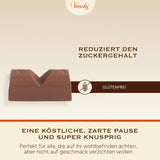 Venchi - Tablettes de chocolat au lait et noisettes - 70% sucre - Pralines aux noisettes entières du Piémont IGP, 1 kg - Sans gluten