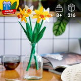 Jonquilles LEGO Botanicals - Cadeaux de Pâques pour filles et garçons - Fleurs artificielles pour enfants - Bouquet de fleurs comme décoration de chambre ou de bureau - Cadeau pour femme - 40747 Jeux de construction Besuche den LEGO-Store
