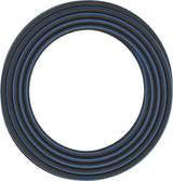 Fiskars L Tuyau d'eau, Protection UV, Testé sous pression, Rigidité en torsion 4 (sur 5), 30 m, Ø 1,3 cm (1/2"), 4,2 kg, Noir/Orange/Bleu, 1027105