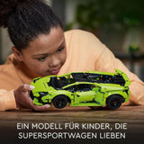 LEGO 42161 Technic Lamborghini Huracán Tecnica Kit de modèle de voiture jouet Ensemble de construction de voiture de course pour enfants garçons filles Collection de fans de sports mécaniques Ensembles de construction cadeaux Besuche den LEGO-Store