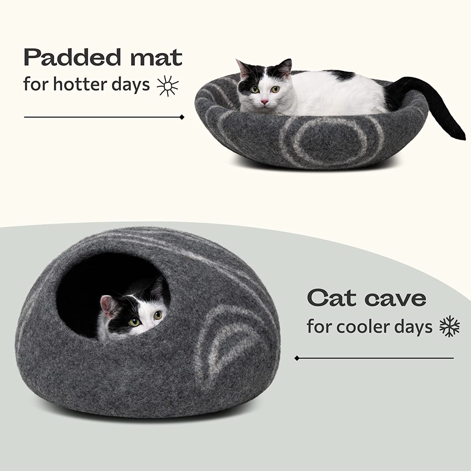 Couvertures et meubles, Animaux, Grottes et maisons, Chats, Lits pour chats, Chats - lits, matelas