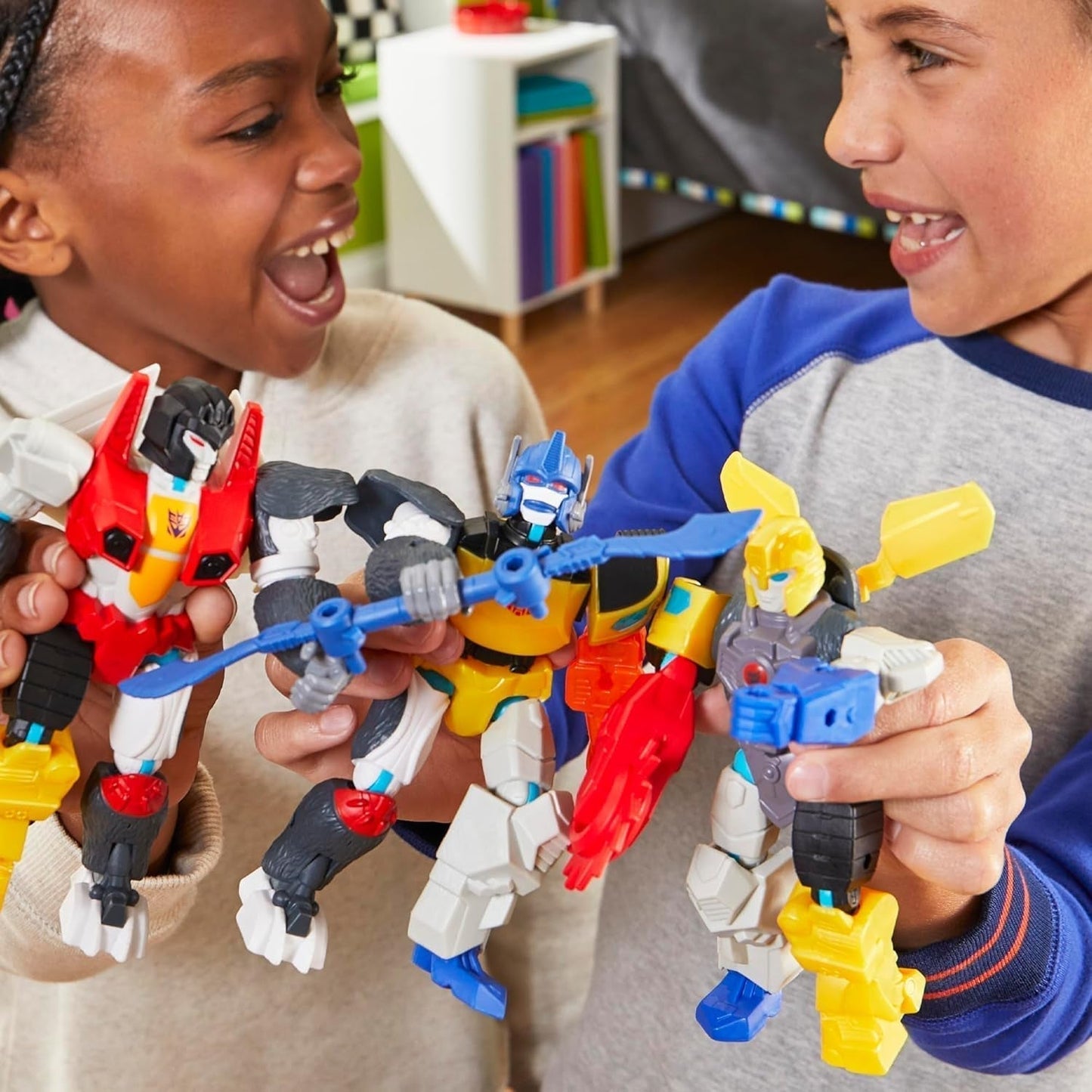 Transformers Mixmashers Optimus Prime Figurines et accessoires de luxe personnalisables Figurines Naty Shop