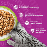 Whiskas Senior 7+ Wet Food Sélection Mixte en Gelée, 84 Sachets, 84x85g (1 Grand Paquet) - Nourriture humide de haute qualité pour chats de 7 ans et plus
