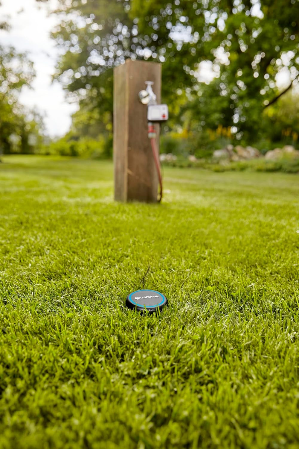 Rallonge Gardena (10 m) pour capteur de pluie et capteur d'humidité du sol, câble de connexion avec système Easy Click, extensible jusqu'à 105 m, pour utilisation hors sol et sous sol (01868-20)