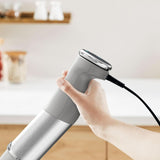 Tefal Quickchef+ 3-In-1 XL Stabmixer/Zerkleinerer/Schneebesen, 1000 W, Intuitif Geschwindigkeitsregelung, Turbo-Taste, Powelix-Messer-Technologie, Edelstahl, Grau, HB67MB30 Kitchen Naty Shop
