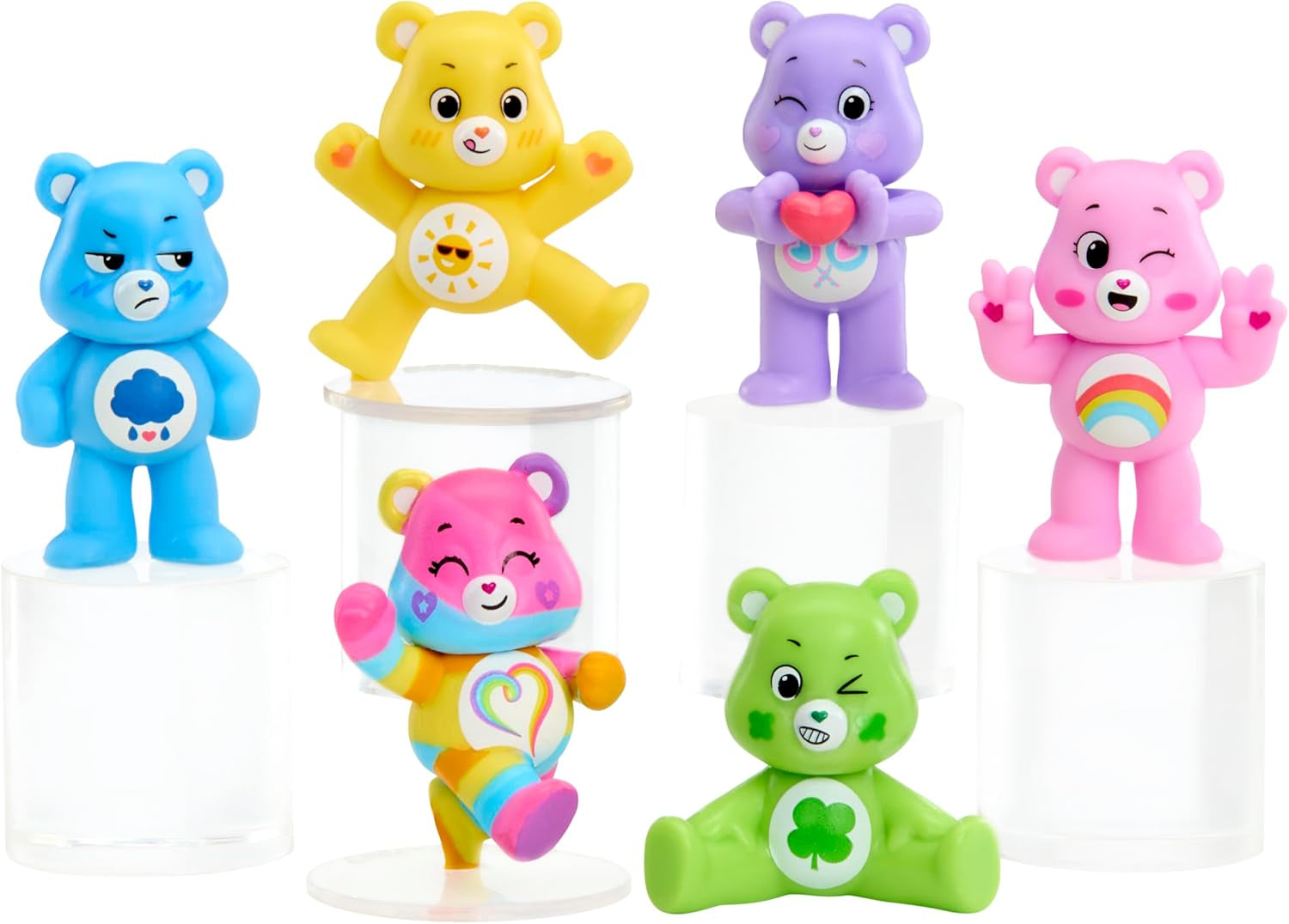 Mdr Surprise ! Loves Care Bears Tots - Comprend 1 poupée avec tenue et accessoires, une boule d'ours en peluche, un emballage caché, 6 poupées à collectionner