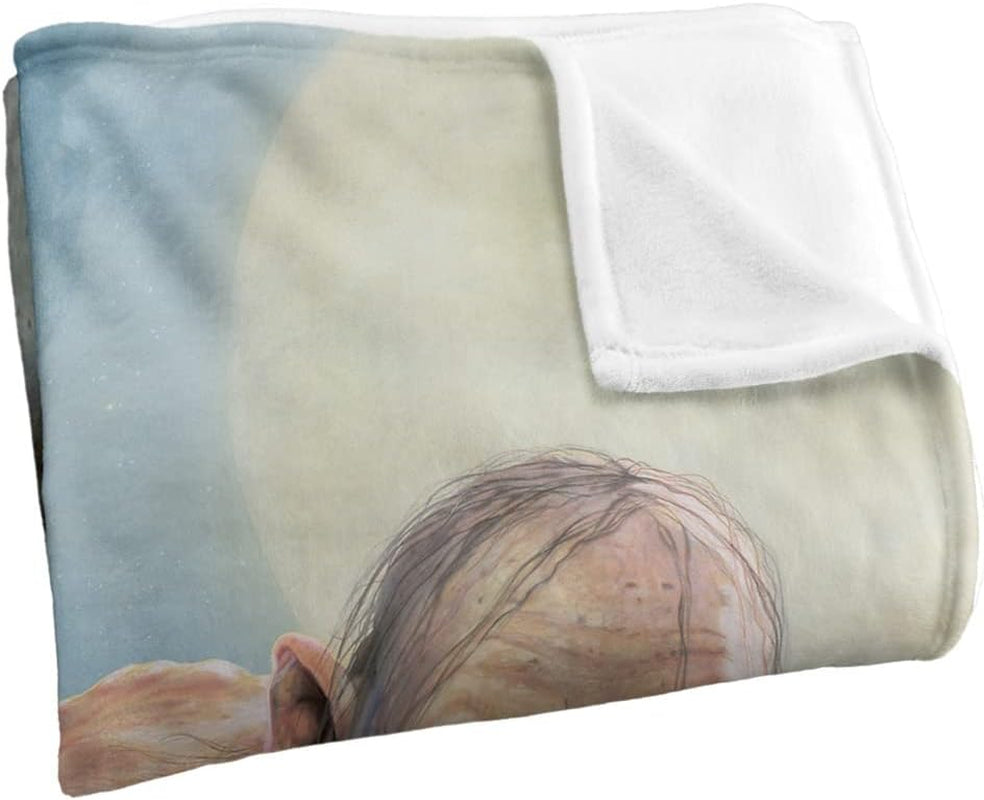 LE SEIGNEUR DES ANNEAUX Couverture confortable en soie, super douce, 152 X 127 Cm Lits et Couettes LOGOVISION