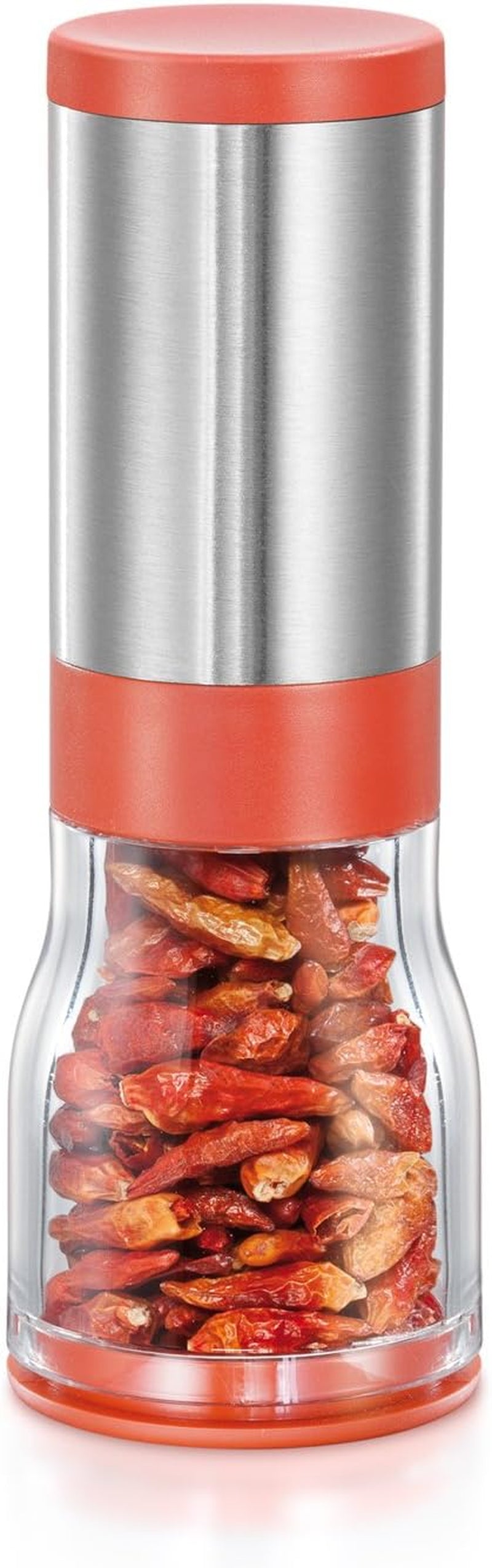 Moulin à piment avec broyeurs et trancheuses en acier inoxydable Naty Shop Titre par défaut