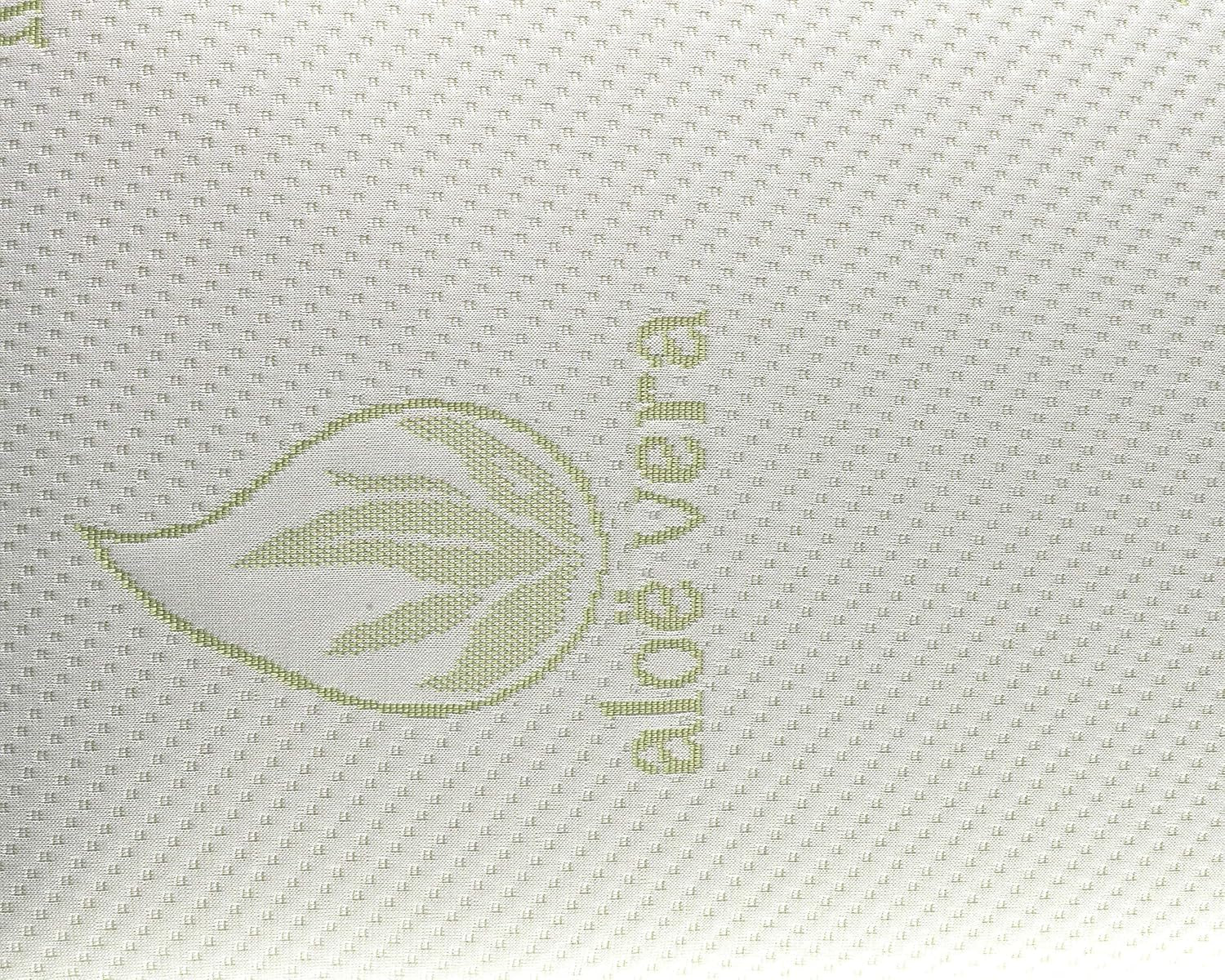 Oreiller viscoélastique Todocama Todolit à l'aloe vera plus, vert, 2 pièces, 75 cm Oreillers standards Naty Shop