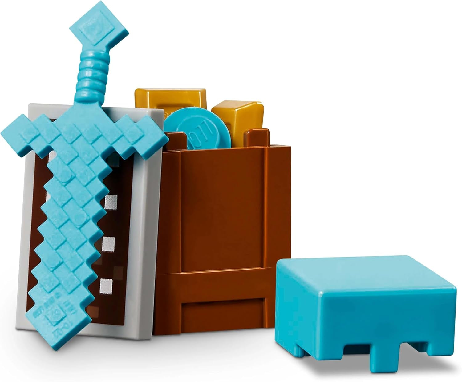 LEGO Minecraft The Illager Desert Patrol Jeu vidéo pour enfants, mini jouet Outpost et trois figurines dont le Pilleur, le Serviteur et le Chevalier Cactus 21267 Ensembles de construction Besuche den LEGO-Store