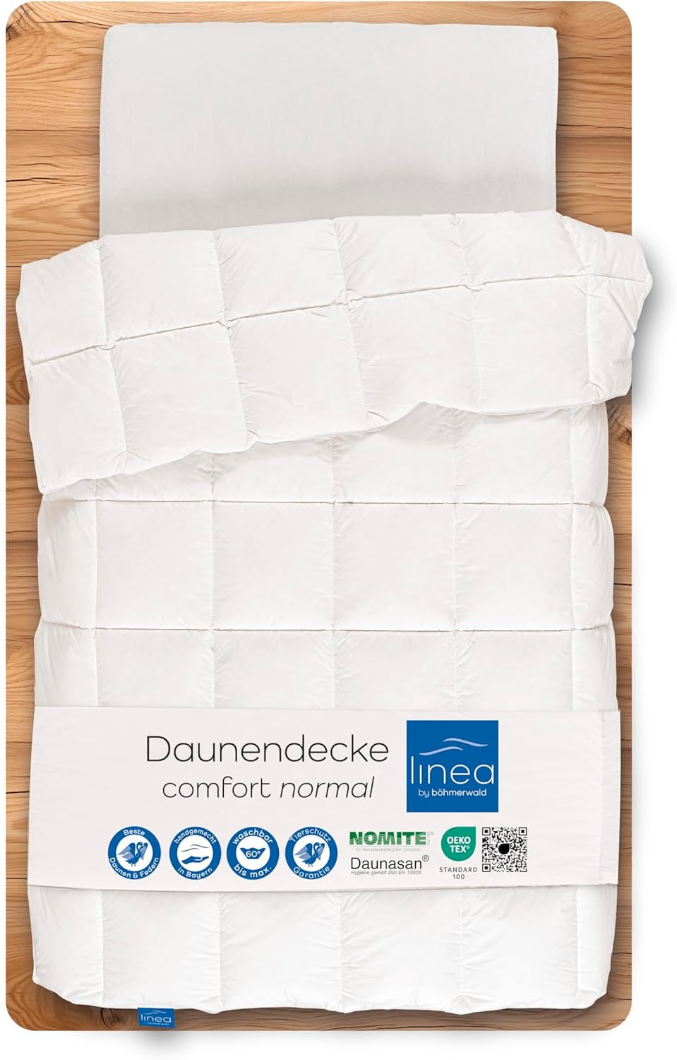 Couette confort, (90 duvet / 10 plumes), blanc, 135 X 200 Cm Couettes et couettes Naty Shop 135 X 200 Cm