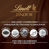 Boules de chocolat blanc Lindor | 400g Env. 30 boules de chocolat blanc fourrées fondantes | Cadeau de chocolat | Cadeau chocolat (pack de 2)