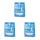 DIET-FOOD Riz instantané Shirataki Konjac biologique, faible en glucides, faible en calories, végétalien, sans gras, sans soja, sans gluten, compatible céto, minceur, 300 grammes