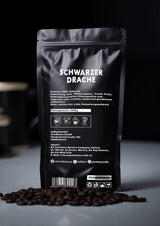 Black Dragon Espresso 100% Robusta - Grains de café torréfiés extra forts - Café très fort et corsé à haute teneur en caféine - Expresso très fort
