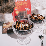 Bettr Organic Brownie Mix - Brownies bio, végétaliens et sans gluten avec des biscuits secs riches - 400 G - 15 portions Naty Shop