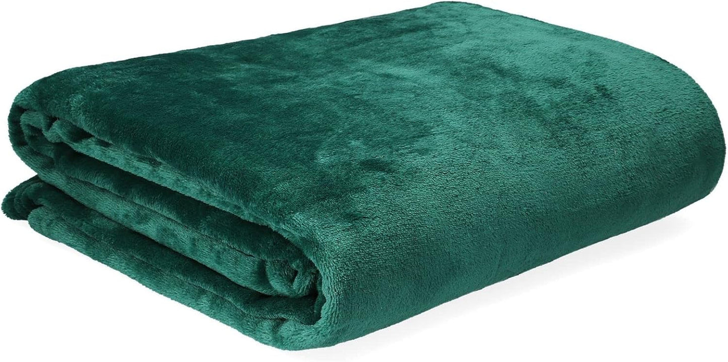 HOMLA Couverture polaire rouge moelleuse et chaude - pour canapé et lit Couverture confortable Couverture de canapé Couverture de salon - facile à entretenir 150 X 200 cm Rose Lits et couvertures Besuche den HOMLA-Store Greetings Polyester rouge 150X200 Cm