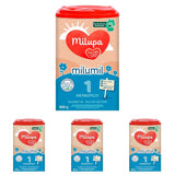 Milupa Milumil Pre, Lait en poudre pour bébés - Avec nutriments importants et sans huile de palme - 800 g Naty Shop 4 x 800 grammes Milumil 1