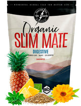 VITSTORM® Slim Tea Cardamome – Thé BIO Yerba Mate – Thé détox et diurétique – 100G