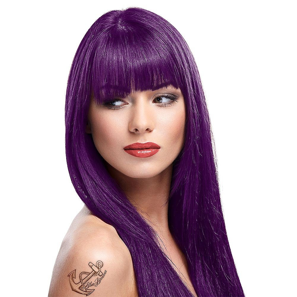 La Riché Oeillet rose, 1 paquet (100 ml) Teinture capillaire Naty Shop Violet 88 Ml (paquet de 2)