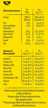 Nestlé Choco Waves, petit-déjeuner croustillant au chocolat en forme de vague (teneur en grains entiers de 33%), 1 paquet (1 x 330g)
