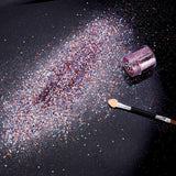 HOWAF 12 boîtes de pinceaux à paillettes pour le visage et le corps, maquillage à paillettes pour les yeux, les lèvres, les cheveux, décoration du corps, Halloween, Noël, festival, mascarade, accessoires de maquillage