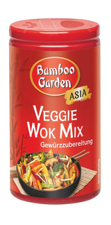 Bamboo Garden - Veggie Wok Mix Préparation | Ingrédients végétaliens et naturels | 40 g dans la dose
