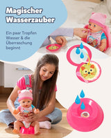 BABY Born Emma - poupée 43 cm - 10 fonctions dont accessoires et matelas - Fonctionne entièrement sans piles - Convient aux enfants à partir de 3 ans