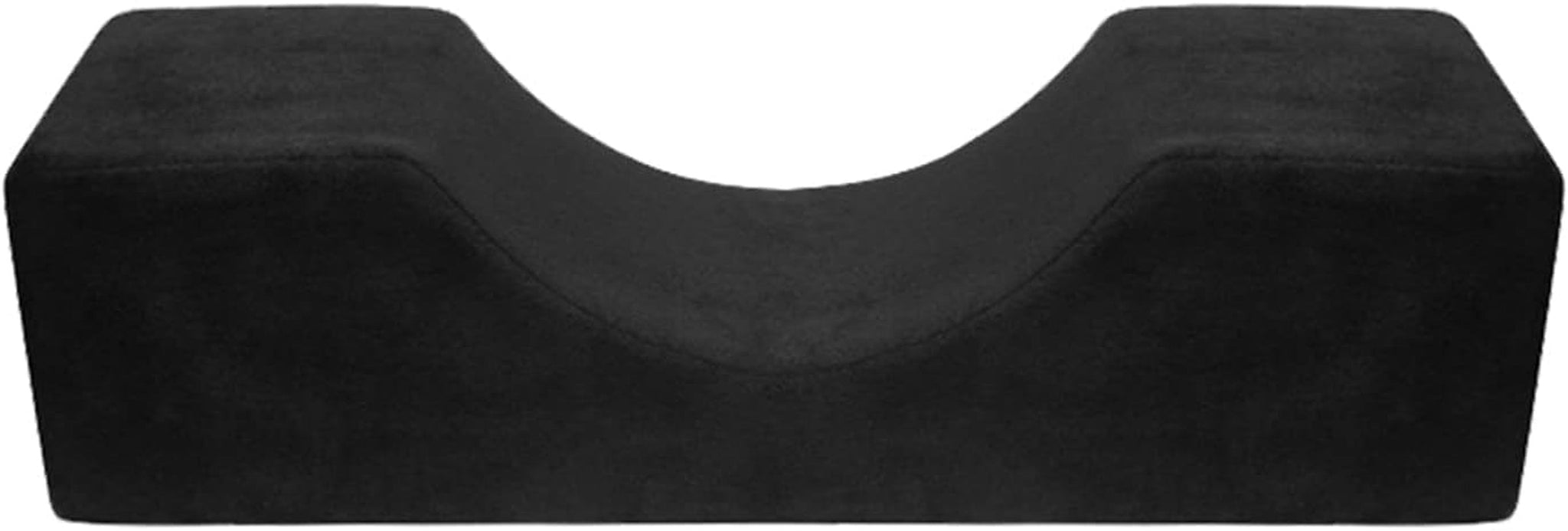 Deciniee Oreiller à Cils en Forme de U : Oreiller Cervical Ergonomique Oreiller à Cils - Oreiller en Flanelle Oreiller d'extension de Cils pour Salon de beauté à Domicile Oreillers orthopédiques cervicaux Naty Shop Noir