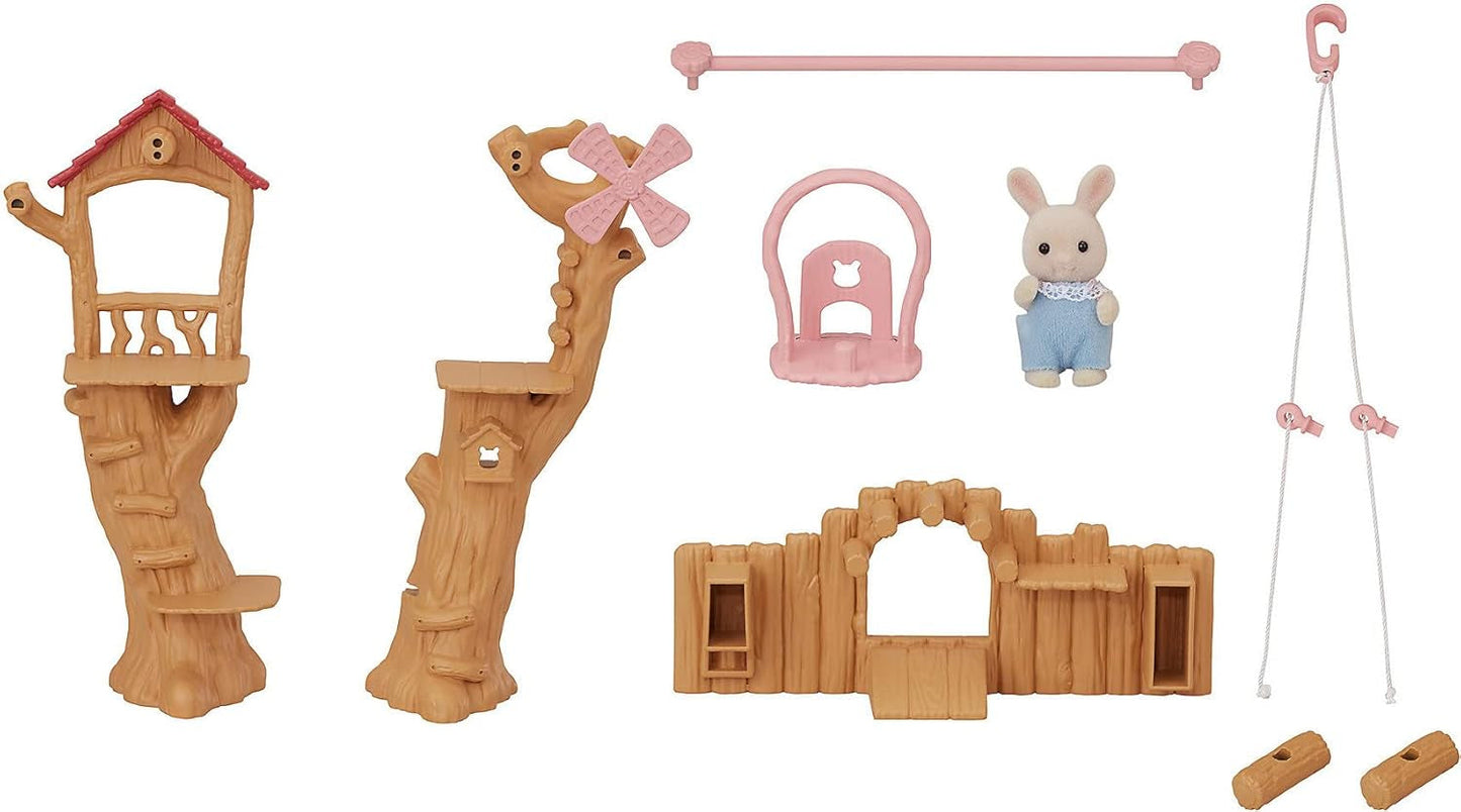Sylvanian Families 5452 Téléphérique pour bébé - Ensemble de jeu pour maison de poupée