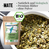 SERVICE À THÉ ORIGEENS MATE Avec tasse à maté portugais, bombilla et thé BIO Yerba Mate - Coffret cadeau original