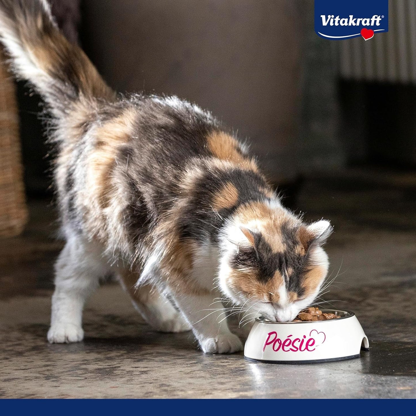 Vitakraft Poésie Délice, nourriture humide pour chat, nourriture pour chat en sauce, à la dinde, en vrac, sans sucre ni céréales ajoutés (23 x 85g)