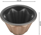 Tefal Creabake J3089304 3 Stück Brioche-Backform Antihaft-Beschichtung, Leicht Entnehmbar, Stapelbar, Einfache Austellung, Backform Moules et plaques à pâtisserie Naty Shop