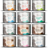 MjAMjAM - Nourriture humide de qualité supérieure pour chats - Boîte délicieuse de 12 paquets (12 x 200 g) sans céréales avec de la viande supplémentaire