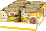 Gourmet Gold Succulent Fine Strips, Nourriture humide pour chat au poulet, paquet de 12 (12 x 85 g)