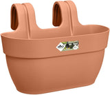 elho Vibia Campana Easy Hanger M 36 - Pot pour balcon et extérieur - Ø 36,0 x H 26,5 cm - Noir/Anthracite