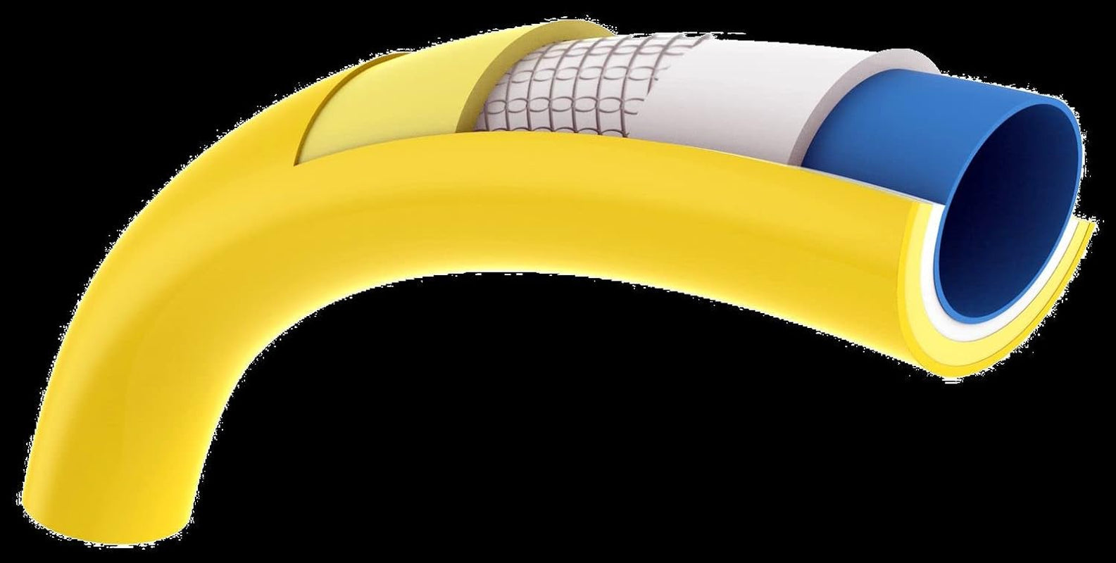 HOZELOCK - Tuyau Super Tricoflex Ultimate Ø 12,5 mm (1/2") 30 m : tuyau d'arrosage léger, robuste et indéformable avec technologies "TNT Non Torsion" et "Soft&Flex", 40% PVC recyclé [116774]