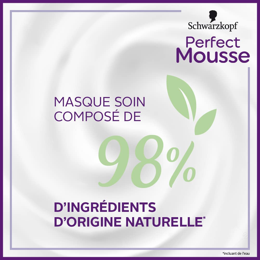 Perfect Mousse Mousse colorante permanente, 668 Hasellnuss Hair Dye Naty Shop