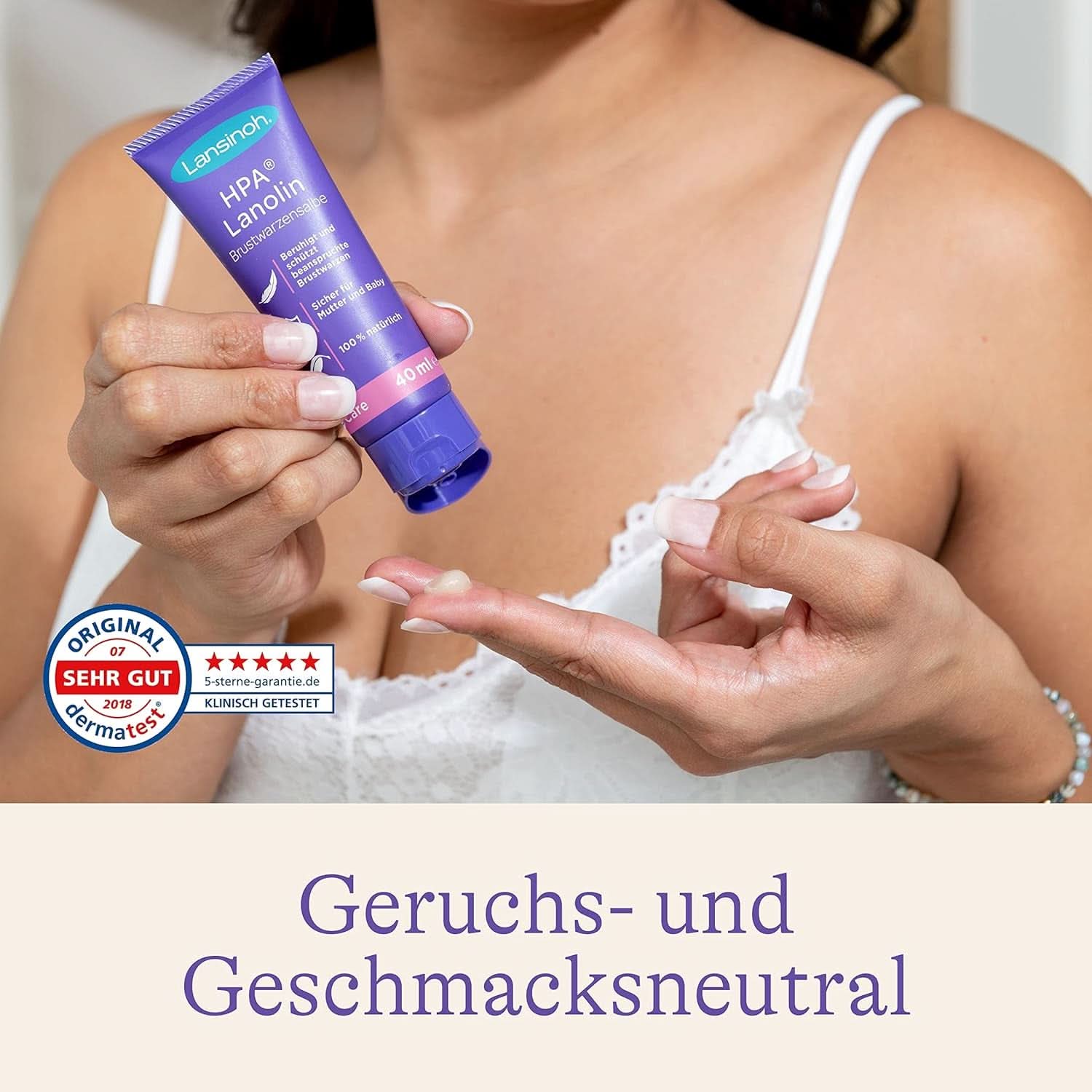 Lansinoh HPA Pommade à la lanoline pour les mamelons, 40 ml Cosmétiques et beauté Naty Shop