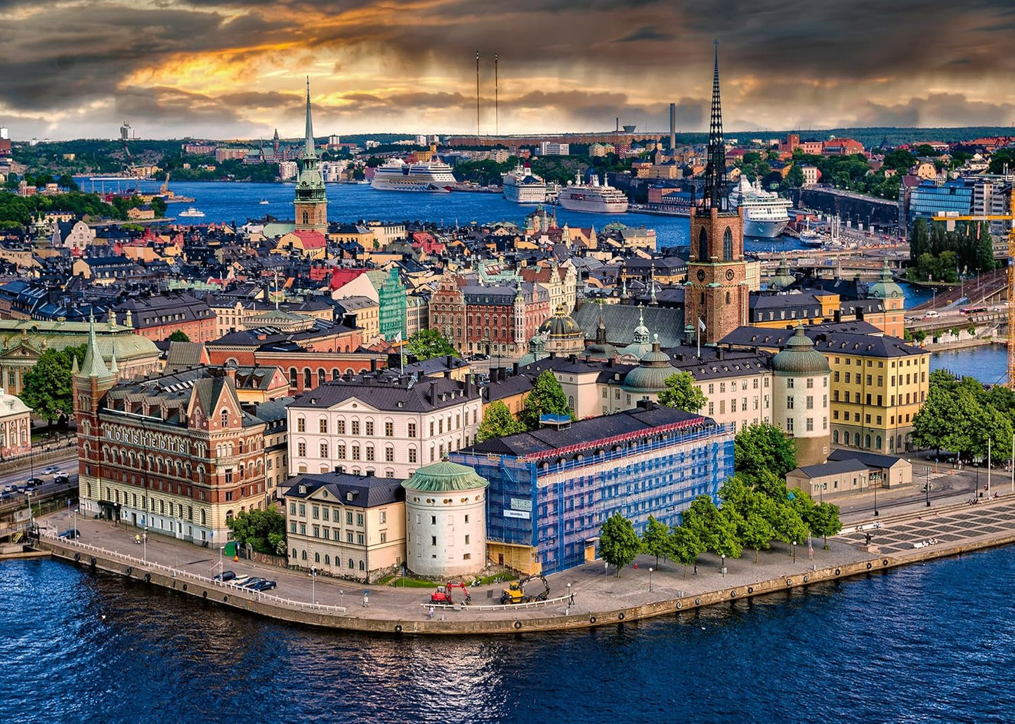 Ravensburger Puzzle Lieux Scandinaves 12000114 - Stockholm, Suède - Puzzle 1000 pièces pour adultes et enfants de plus de 14 ans Puzzle Naty Shop New Design