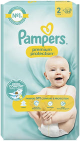 Pampers Premium Protection T2 – 54 pièces