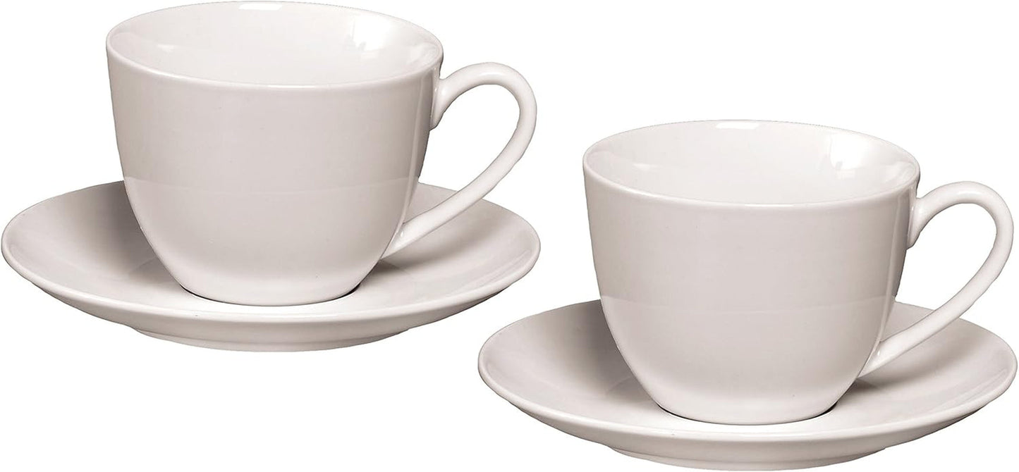 Service à cappuccino Ritzenhoff & Breker Bianco, 4 pièces, 300 ml